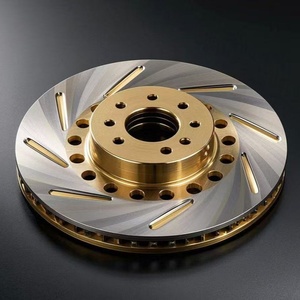 43206-CK000 perforato e ventilato freno posteriore disco/freno rotore 308mm senza polvere e durevole per Infiniti - Product Image 1