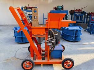 Xuất khẩu phi thủy lực tự động gạch Báo Chí đất sét sinh thái Adobe lồng vào nhau Khối Máy làm - Product Image 6