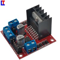 Placa Controladora de Motor de Doble Canal L298N, Módulo de Motor de Dos Vías y 2 Pasos para Coches Inteligentes, Robots, Accesorio, Proveedor de PCBA