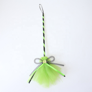 Escoba de Bruja de Halloween, Linda y Duradera, Decoración para Fiestas Infantiles, para Disfraces - Product Image 5