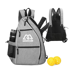 Nueva bolsa de deportes Pelotas Pickleball Paddles Bag Durable Tennis Bag Padel Rackets Pickleball Tennis Backpack Grey - Product Image 3