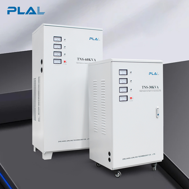 TNS 3 Phase  Stabilizer De Tension 380V Output Automatic Voltage Regulator 20K 30K 40K 50K 60KVA Servo Stabilizer Svc