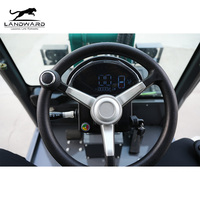 Chargeur à batterie 4x4 robuste, hauteur de déchargement 2040 mm, chargeur agricole et de jardin, certifié CE ISO, mini-chargeur électrique moderne à roues, en promotion