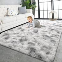 Tapis moelleux pour chambre à coucher, tapis décoratifs modernes et doux pour la maison, tapis personnalisé, tapis moelleux pour salon