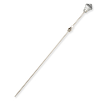 Thermocouple anti-vibration HUADONG pour four à haute température d'usine sidérurgique, tube en alliage résistant à la corrosion à haute température