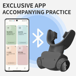 Appareil d'exercice pulmonaire pour la remise en forme, entraînement de résistance physique, double <span class=keywords><strong>canal</strong></span>, améliore la force respiratoire pour le <span class=keywords><strong>sport</strong></span> et l'entraînement - Product Image 3