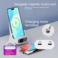 2025 Siège paresseux multifonctionnel innovant avec chargeur sans fil et support magnétique pour téléphone portable, pour diffusion TV et transfert de données