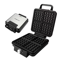Sokany 08031 nouveau style électrique petit déjeuner grille-pain presse gril sandwich maker machine avec revêtement antiadhésif pour un usage domestique