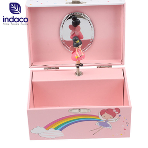 El estilo más popular de cajas de regalo personalizadas para joyería creativa en 2026 es la caja giratoria con música y diseño de bailarina para guardar joyas. - Product Image 2