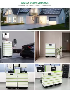 Batería de Iones de Litio HV para el Hogar de 15kWh, 20kWh, 40kWh, Alto Voltaje de 153.6V a 409.6V, Batería BMS para Almacenamiento de Energía Doméstica - Product Image 4