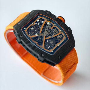 6702 Luxury <b>Skeleton</b> <b>Automatic</b> <b>Watch</b> for Men 7.8mm Carbon Fiber Tonneau Mechanical Sports Wrist <b>Watch</b> - Product Image 3