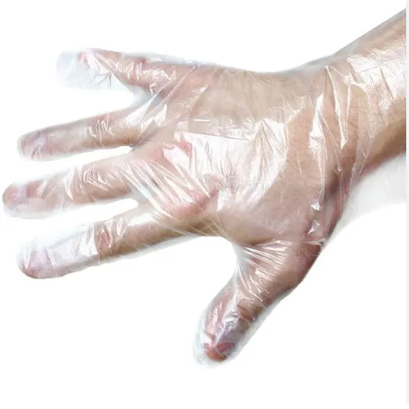 Food Grade Disposable Transparent Gloves PE TPE Gloves Individually Packed Plastic Gloves for Fast Food Kitchen