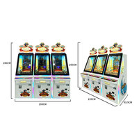 Machine commerciale de poussée de pièces, machine de jeu d'arcade à monnayeur avec récompenses, fabricant OEM