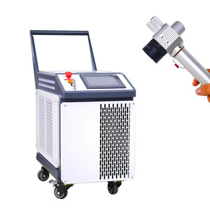 New Pulse <b>Laser</b> <b>Cleaning</b> <b>Machine</b> Aluminum Metal Wood Stone Plastic Rust Paint Coating Removal Industrial Portable 300W - Product Image 1