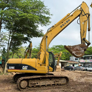 รถขุดตีนตะขาบ Caterpillar 320C รุ่นปี 2024 น้ำหนักใช้งาน 20 ตัน ชิ้นส่วนหลัก ได้แก่ แบริ่ง ปั๊ม PLC  แบบปรับปรุงใหม่ - Product Image 1