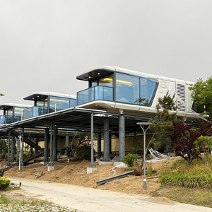 Moderne extérieur Apple Cabin Préfabriqué Container House Beach Mountain-pour Beach Mountain Office Pod Space Capsule Hotel - Product Image 3
