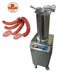 Commercial electric hydraulic sausage meat smoker machine sausage filling making producing machine