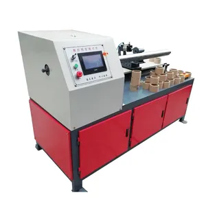 High speed automatic Single Blade Paper Core Pipe Cutting Machine for sale