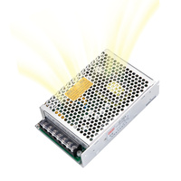 MZMW D-75A D-75B D-75C 75W 5V 12V 15V 24V LED CCTV SMPS Transformateur AC DC Double Sortie Alimentation à découpage multiple