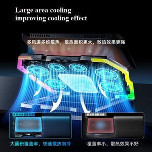 LZ-D13 nhanh chóng làm mát máy tính xách tay máy tính đứng bán dẫn tản nhiệt làm mát cơ sở Pad - Product Image 4