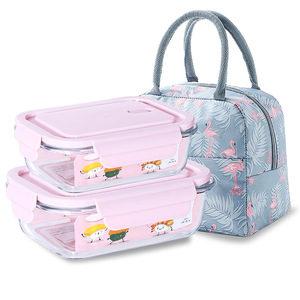 wholesale kids supplier Promotional plastic lunch box for school use Children Lunch Box lunch box kit