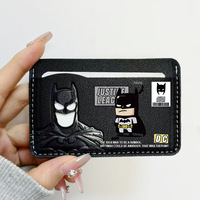Dompet Pria Lukis Motif Klasik, Laris Manis, Model Pendek, Sederhana, Banyak Slot Kartu, Tempat Kartu, Tas Kartu