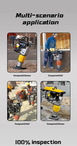 איכות PME-RM80 נייד דלק אדמה רוטט ראמר לקפוץ קומפקטור קומפקטור - Product Image 5