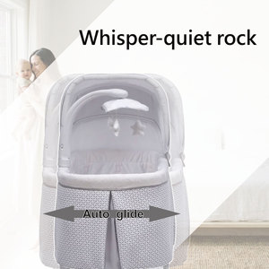 Cuna Eléctrica Deslizante Automática de Buena Calidad para Bebés, Cuna Deslizante Automática Segura y Confiable - Product Image 3