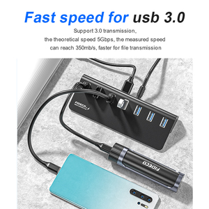 FIDECO Hub <span class=keywords><strong>Usb</strong></span> <span class=keywords><strong>3</strong></span>.<span class=keywords><strong>0</strong></span> Di Động 7 Cổng Nhôm Tốc Độ Cao 5Gbps Với Bộ Chuyển Đổi Nguồn Bộ Chia Nhiều <span class=keywords><strong>USB</strong></span> <span class=keywords><strong>3</strong></span>.<span class=keywords><strong>0</strong></span> Hub 7 <span class=keywords><strong>Usb</strong></span> C - Product Image 6
