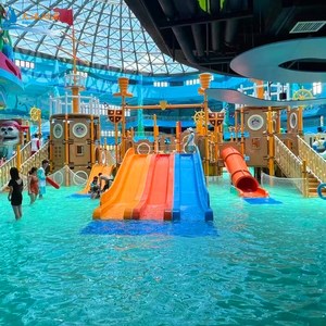 Nhà máy trực tiếp trẻ em chơi nơi vui chơi giải trí công viên sợi thủy tinh trượt nước trò chơi cho công viên chủ đề nước - Product Image 5