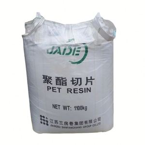 Factory Provide Jade <b>Pet</b> Resin Cz 302 IV 0.8 <b>Pet</b> Resin Price Bottle Grade <b>PET</b> Chips for Bottles - Product Image 1