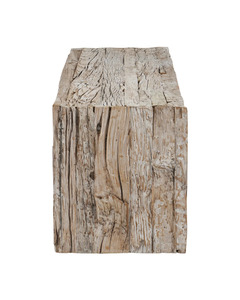 Banco de Madera Natural para Interiores, Mueble de Asiento de Madera Rústico y Moderno para Comedor, Entrada, Sala de Estar, Resistente - Product Image 5