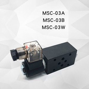 Vanne hydraulique à commande électrique empilée MCS 02A DC24 NC NO 6 10mm à deux voies - Product Image 4