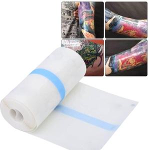 Rollo de Vendaje para el Cuidado Posterior del <span class=keywords><strong>Tatuaje</strong></span>, 6 Pulgadas x 2 Yardas, Película Transparente Impermeable para la Curación Inicial del <span class=keywords><strong>Tatuaje</strong></span> y la Reparación de la Piel, Envoltura Adhesiva - Product Image 5