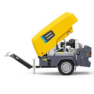 Compresor de Aire Móvil Montado en Remolque XAS 88KD con Suministro de Aire Libre (FAD) de 5.0m³/min para Construcción de Carreteras Municipales - Product Image 1