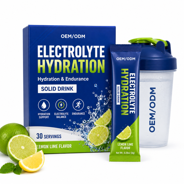 Greenpie OEM Hydration Electrolyte Drink Mix Blend Flavors Electrolyte Beverage Drink Hydration Powder