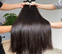 Lista de Proveedores: Paquetes de Cabello Humano HD 100% Virgen Natural, Doble Trama, Puntas Gruesas, Tejido Doble a Máquina, Venta al por Mayor