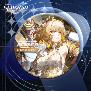 Lencana Karakter Kustom Game Honkai: Star Rail 7 Maret Clara Jingliu Mydei Lencana Bulat Berbahan Plat Timah - Product Image 4