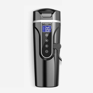 Taza Calefactora para Auto con Pantalla Digital Táctil, Control de Temperatura Constante de 0-100°C para Uso en Auto y Hogar - Product Image 3