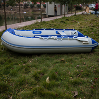 Bateau pneumatique de 12 pieds, bateau pneumatique chinois en PVC de 1,2 mm, bateaux pneumatiques de pêche de 330 cm