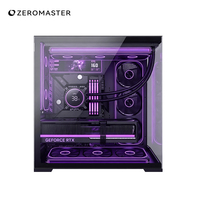 Boîtier PC Gaming ZeroMaster ATX Mid Tower avec Verre Trempé Panoramique, Châssis d'Ordinateur USB 3.0, Ventilateurs RGB – Vente en Gros, Usine OEM