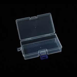 Boîte de rangement en plastique Pp polyvalente personnalisée, trombone, boîte carrée en plastique, boîte transparente en plastique - Product Image 2