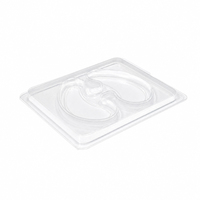 Boîte d'emballage pour masque oculaire, étui en blister transparent en PET pour l'esthétique médicale, plateau de protection, conteneur de rangement cosmétique professionnel en PP