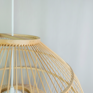 Barres lumineuses suspendues tissées à la main d'abat-jour en bambou naturel de conception nordique moderne de haute qualité pour l'usage à la maison de restaurant d'hôtel - Product Image 1