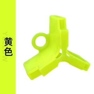 Protector de anzuelos triples de plástico, 5 tamaños para pesca con señuelos, color amarillo, uno de cada modelo del 1 al 5 - Product Image 5