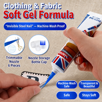 Adhésif de réparation textile haute viscosité Nianlida 50ml, imperméable, sans couture, flexible, non durcissant, lavable, faible odeur
