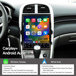 12.1" Android14 For Chevrolet Malibu 8 2009-2015 Car Radio Multimedia Player Tesla Style Screen WIFI BT Carplay RDS DSP 4G - Product Image 4