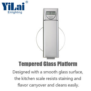 नवीनतम शैली उच्च गुणवत्ता वाले घरेलू इलेक्ट्रॉनिक प्लास्टिक फांसी दीवार रसोई पैमाने पर संतुलन 5kg - Product Image 6