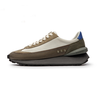 Chaussures de sport basses personnalisées pour hommes, style rétro, à lacets, pour la marche et le jogging