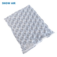 Rouleau de film à bulles d'air écologique SHOW AIR pour emballage gonflable de marchandises fragiles, emballage en colonne PE pour déménagement et stockage